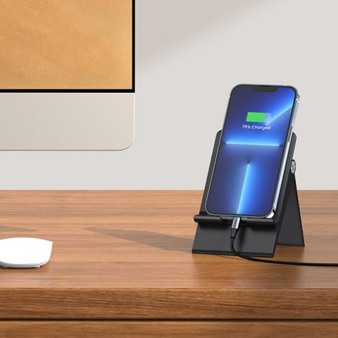 Składana podstawka na telefon tablet z regulacją wysokości czarna UGREEN