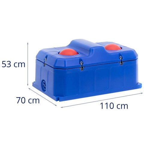 Poidło kulowe izolowane mrozoodporne dla koni krów zwierząt do -30 C 85 l WIESENFIELD