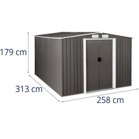 Domek składzik narzędziowy ogrodowy 313 x 179 x 258 cm UNIPRODO