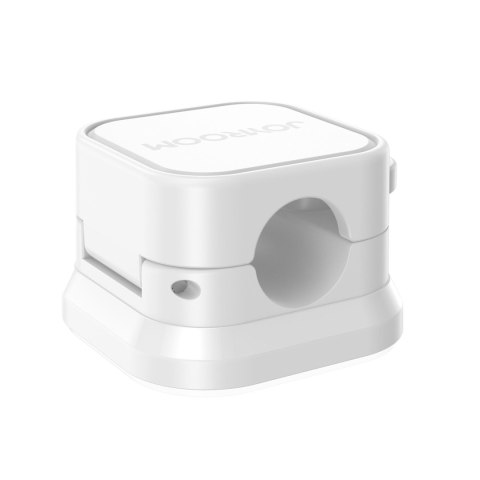 Organizer uchwyt do kabli przewodów magnetyczny samoprzylepny ZESTAW 6szt. - biały JOYROOM