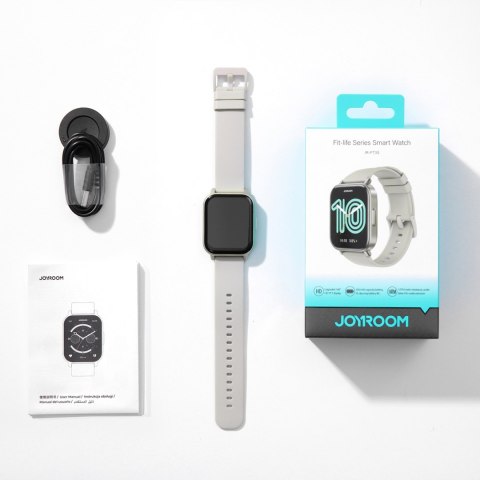 Smartwatch Fit-Life JR-FT3S z funkcją odbierania połączeń - kolor tytanowy JOYROOM