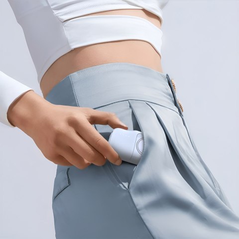 Mini powerbank 5000mAh 15W iPhone Lightning i ładowarką do Apple Watch - niebieski WOZINSKY