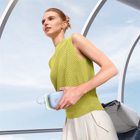 Power bank 10000mAh QPow 2 30W z wbudowanymi kablami USB-C - niebieski BASEUS