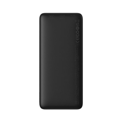 Powerbank Airpow 20W 10000mAh z kablem USB-A - USB-C 30cm - czarny BASEUS