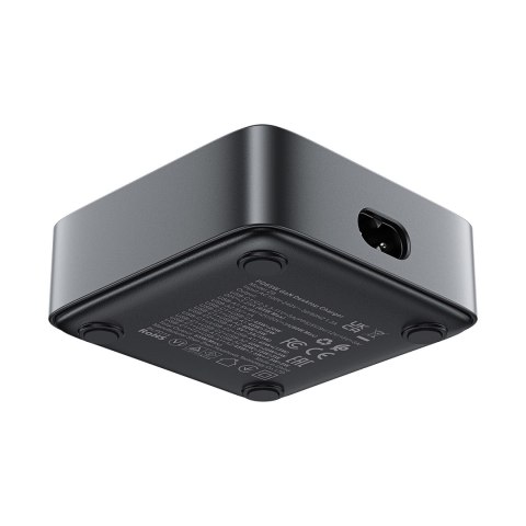 Ładowarka sieciowa stacja zasilania biurkowa Z6 GaN 2x USB-A 2x USB-C PD 65W - czarna ACEFAST