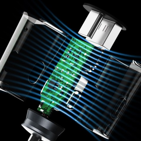 Ładowarka samochodowa R4T 30W USB-A USB-C - szara DUDAO