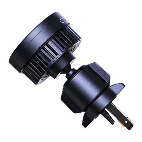 Uchwyt samochodowy MagPro na kratkę nawiewu z ładowarką indukcyjną Qi2.0 15W - czarny BASEUS