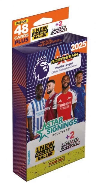 Karty Premier League 2025 Star Signings Panini Kolekcja