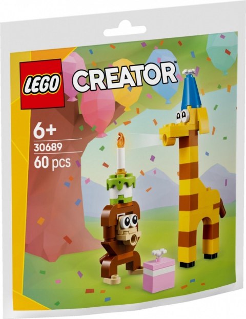 Klocki Creator 30689 Urodzinowe zwierzaki LEGO
