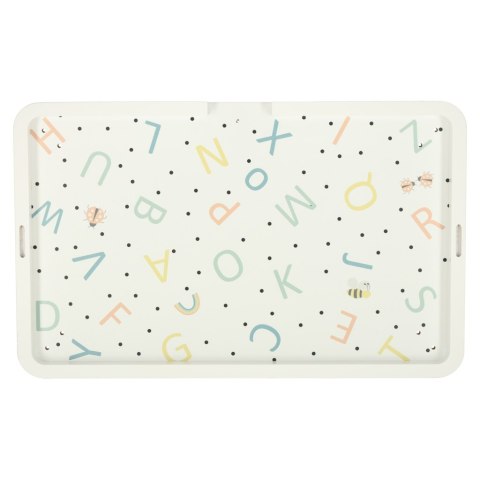 Tablica manipulacyjna LULILO LUDO stolik drewniany sensoryczny 2w1 miętowy Kik Sp. z o. o. Sp. k.