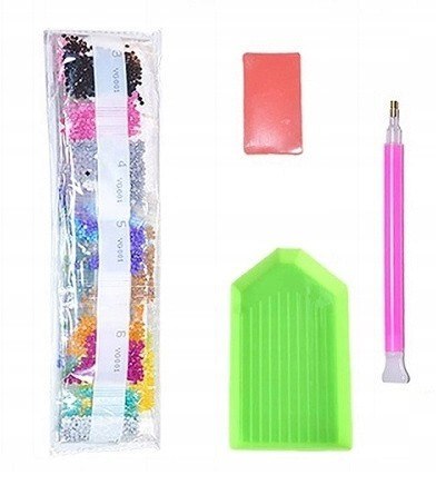 Diamentowa mozaika - Konie 40x80 cm Norimpex