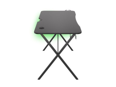 Biurko dla gracza gamingowe Genesis Holm 200 podświetlenie RGB Natec
