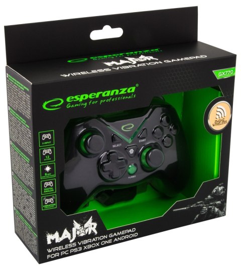 GAMEPAD BEZPRZEWODOWY PC/PS3/XBOX ONE SERIES X/S USB MAJOR Esperanza