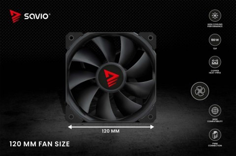 Chłodzenie procesora CPU Vortex X2 Savio