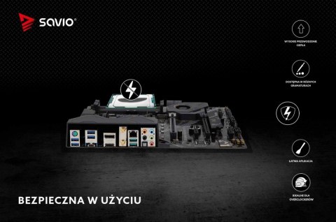 Pasta termoprzewodząca 14,5W/m-K 2g TG-04 Savio