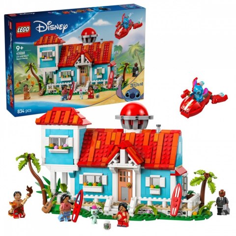 Klocki Disney 43268 Domek na plaży Lilo i Stitcha LEGO
