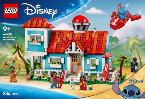 Klocki Disney 43268 Domek na plaży Lilo i Stitcha LEGO
