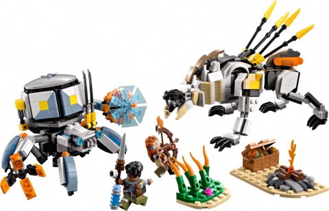 Klocki Horizon 77037 Aloy i Varl kontra krabołaz i piłoząb LEGO
