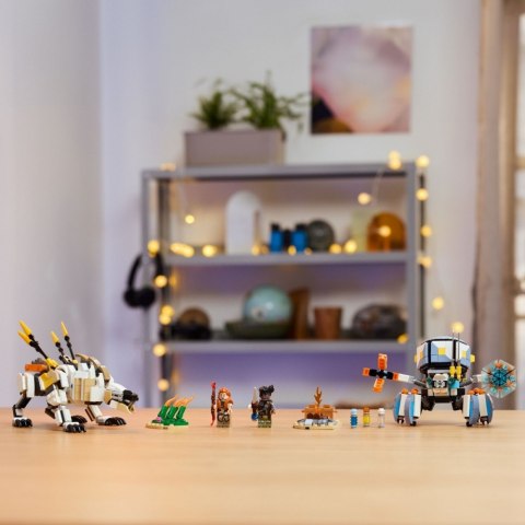 Klocki Horizon 77037 Aloy i Varl kontra krabołaz i piłoząb LEGO