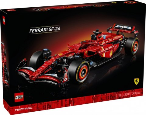 Klocki Technic 42207 Bolid F1 Ferrari SF-24 LEGO