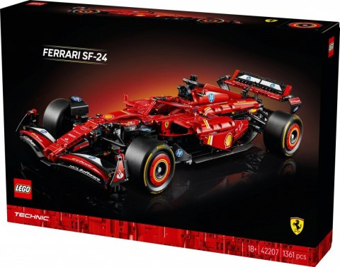 Klocki Technic 42207 Bolid F1 Ferrari SF-24 LEGO
