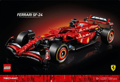 Klocki Technic 42207 Bolid F1 Ferrari SF-24 LEGO