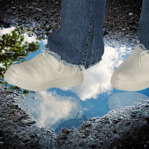 Nakładki przeciwdeszczowe na buty ochraniacze nieprzemakalne przeciwdeszczowe kalosze M szare roz. 35-38 Kik Sp. z o. o. Sp. k.