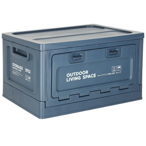 Organizer do bagażnika samochodowy pudełko skrzynka składana 25l granatowa Kik Sp. z o. o. Sp. k.