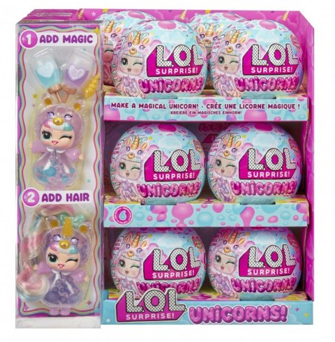 Lalka L.O.L. Surprise Jednorożec Display 12 sztuk MGA