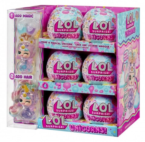 Lalka L.O.L. Surprise Jednorożec Display 12 sztuk MGA