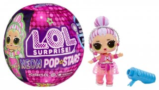 Lalka L.O.L. Surprise Neon Pop Stars Display 12 sztuk MGA