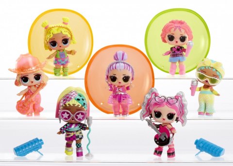 Lalka L.O.L. Surprise Neon Pop Stars Display 12 sztuk MGA