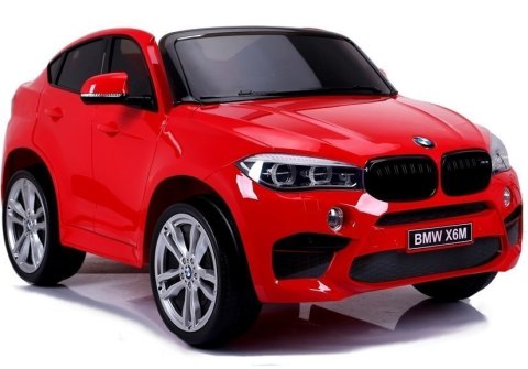 Auto na Akumulator NOWE BMW X6M Czerwone LEAN CARS