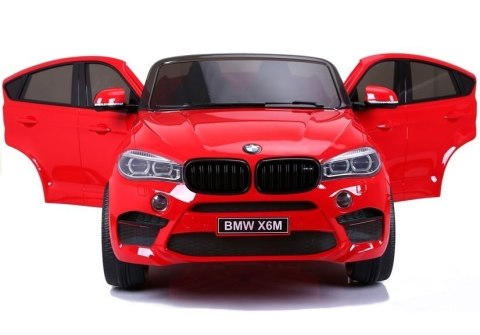 Auto na Akumulator NOWE BMW X6M Czerwone LEAN CARS