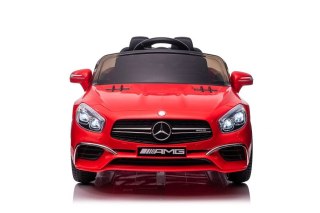 Auto Na Akumulator Mercedes SL65 S Czerwony Lakierowany LCD LEAN CARS