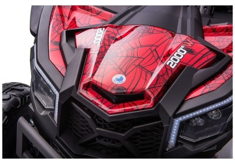 Auto na Akumulator Buggy UTV-MX Czerwony Spider Lakier MP4 LEAN CARS