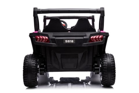 Auto Na Akumulator S618 Różowe 4x4 LEAN CARS