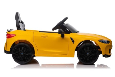 Auto Na Akumulator Bmw M4 Zółte LEAN CARS
