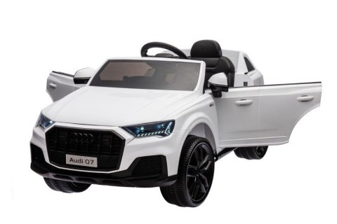 Auto na Akumulator Audi Q7 Białe LEAN CARS