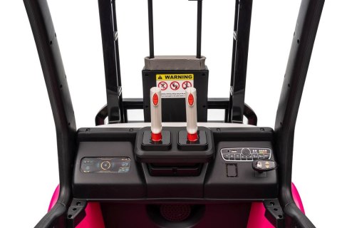 Wózek Widłowy Na Akumulator XMX638 Różowy LEAN CARS