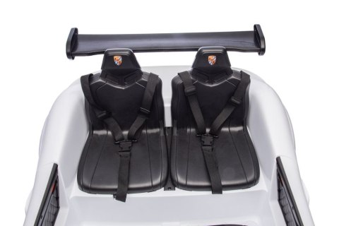 Pojazd na akumulator S322 Białe 4x4 LEAN CARS