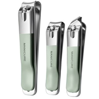 Zestaw Do Manicure 4 Narzędzia Do Pielęgnacji W Etui LEAN