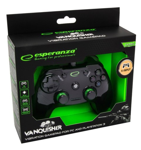 GAMEPAD PC/PS 3 USB VANQUISHER Esperanza
