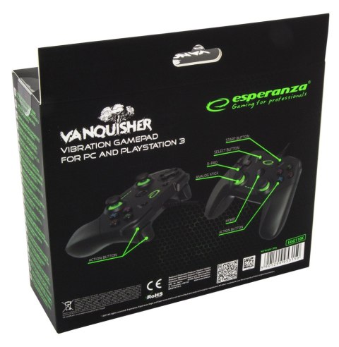 GAMEPAD PC/PS 3 USB VANQUISHER Esperanza