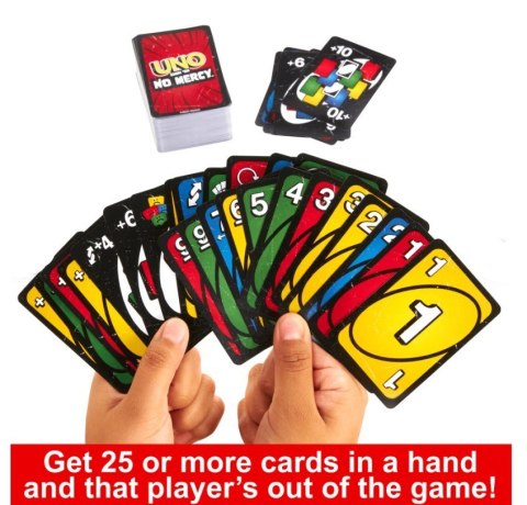 Gra Uno Show No Mercy Mattel