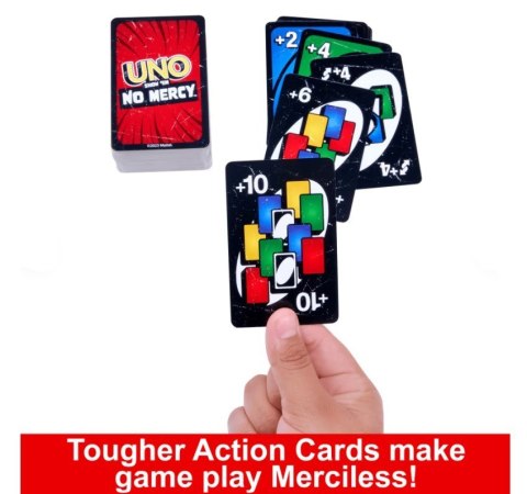 Gra Uno Show No Mercy Mattel