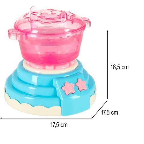 Klej żel kryształowy 3D crystal glue magiczna kuchnia szablony kreatywny zestaw 62 elementy niebieski Kik Sp. z o. o. Sp. k.