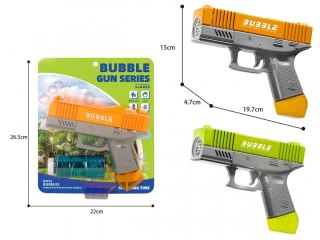 Pistolet na bańki mydlane + płyn Madej