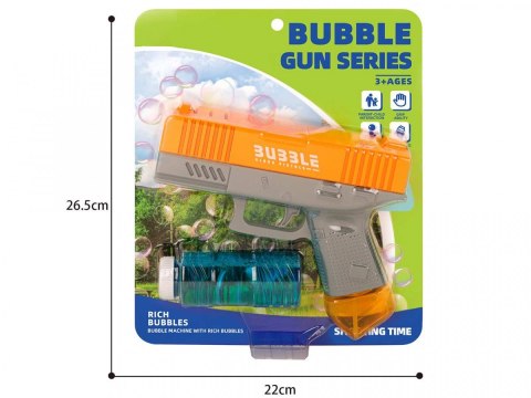 Pistolet na bańki mydlane + płyn Madej