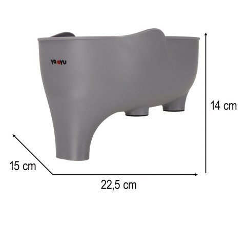 Sitko do zlewu durszlak ociekacz miska z lejkiem organizer kuchenny słonik Kik Sp. z o. o. Sp. k.